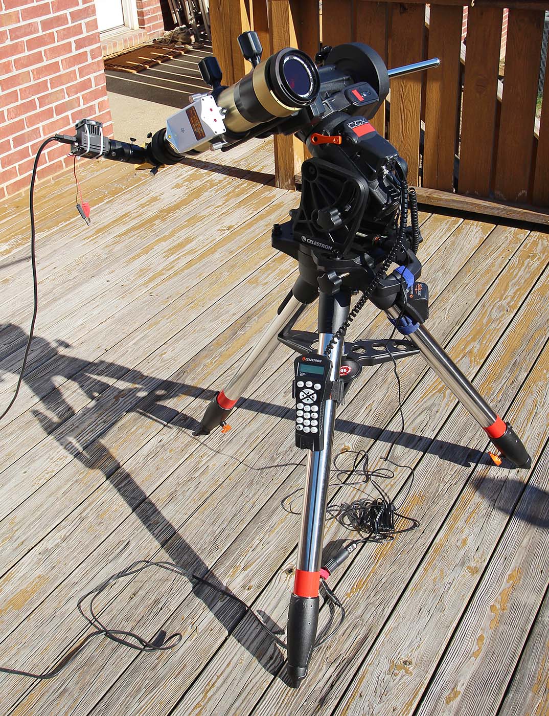 Coronado SM60 on CGX Mount