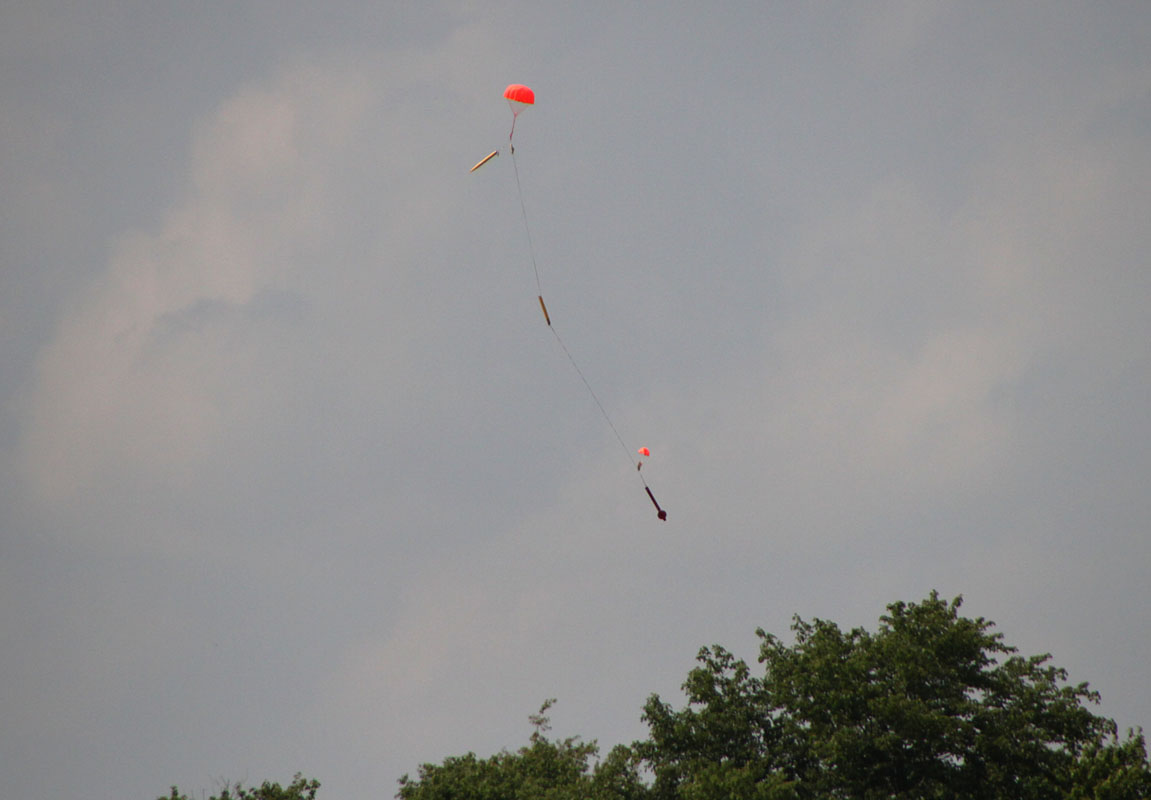 Recovery of Giant Leap Elipse with an Aerotech J350W motor 