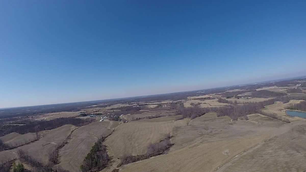Video frame from GoPro camera. 