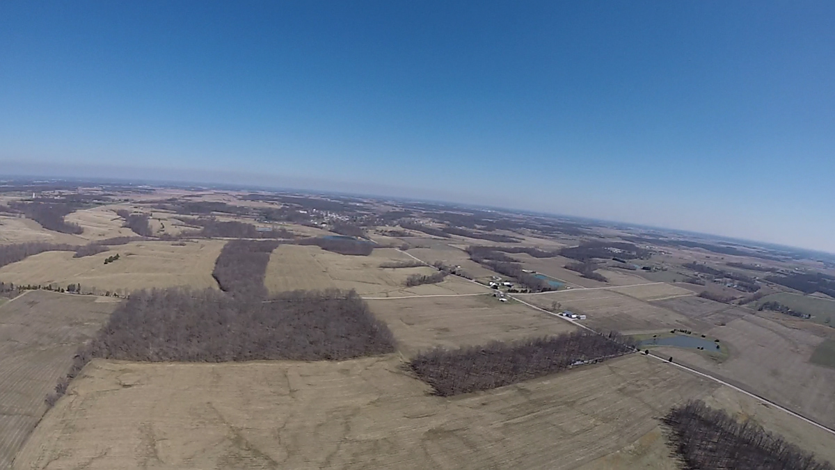 Video frame from GoPro camera. 