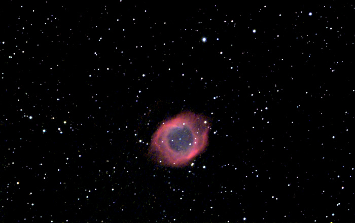 The Helix Planetary Nebula (NGC7293), Taken October 14, 2004 at The Okie-Tex Star Party in Kenton, Oklahoma with a ST-8XE attached to a Televue 85 Refractor.