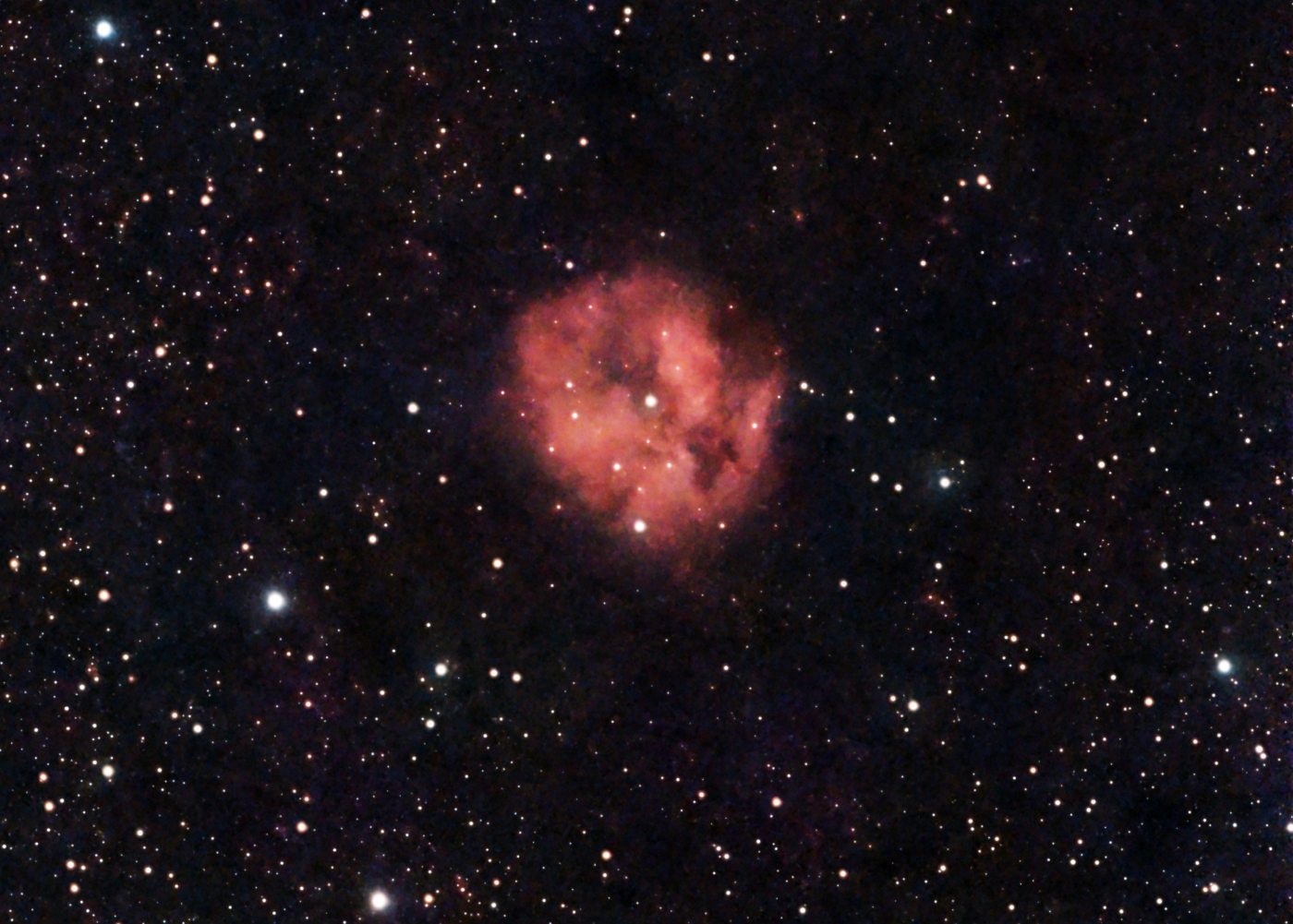 The Cocoon Nebula IC5146 in Cygnus taken 08/04/26 with a Seestar S50 Smart Telescope.