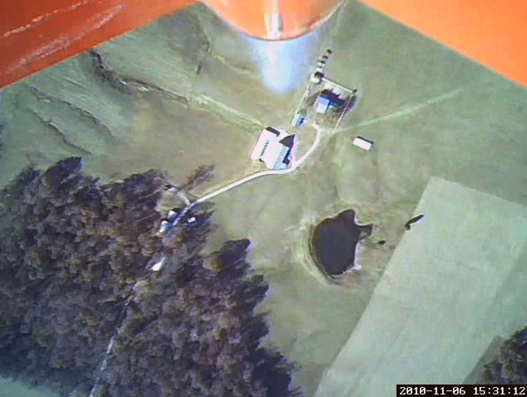 Still frame from Gearcam DVR onboard video camera 