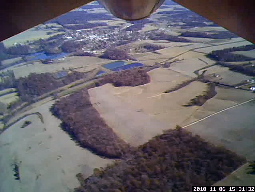 Still frame from Gearcam DVR onboard video camera 