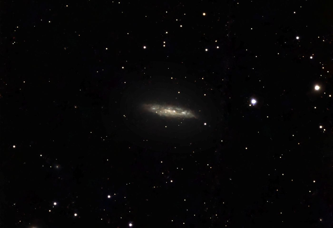 Galaxy M108 in Ursa Major taken 05/07/26 with a Seestar S50 Smart Telescope
