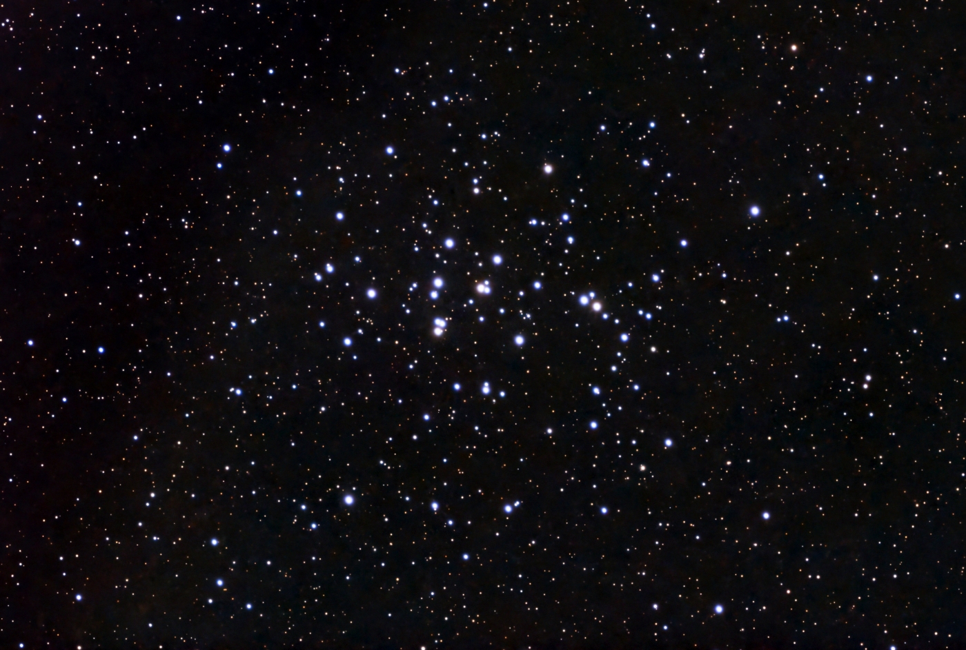 Open Cluster M44, also known as the Beehive taken 03/13/26 with a Seestar S30 Pro Smart Telescope