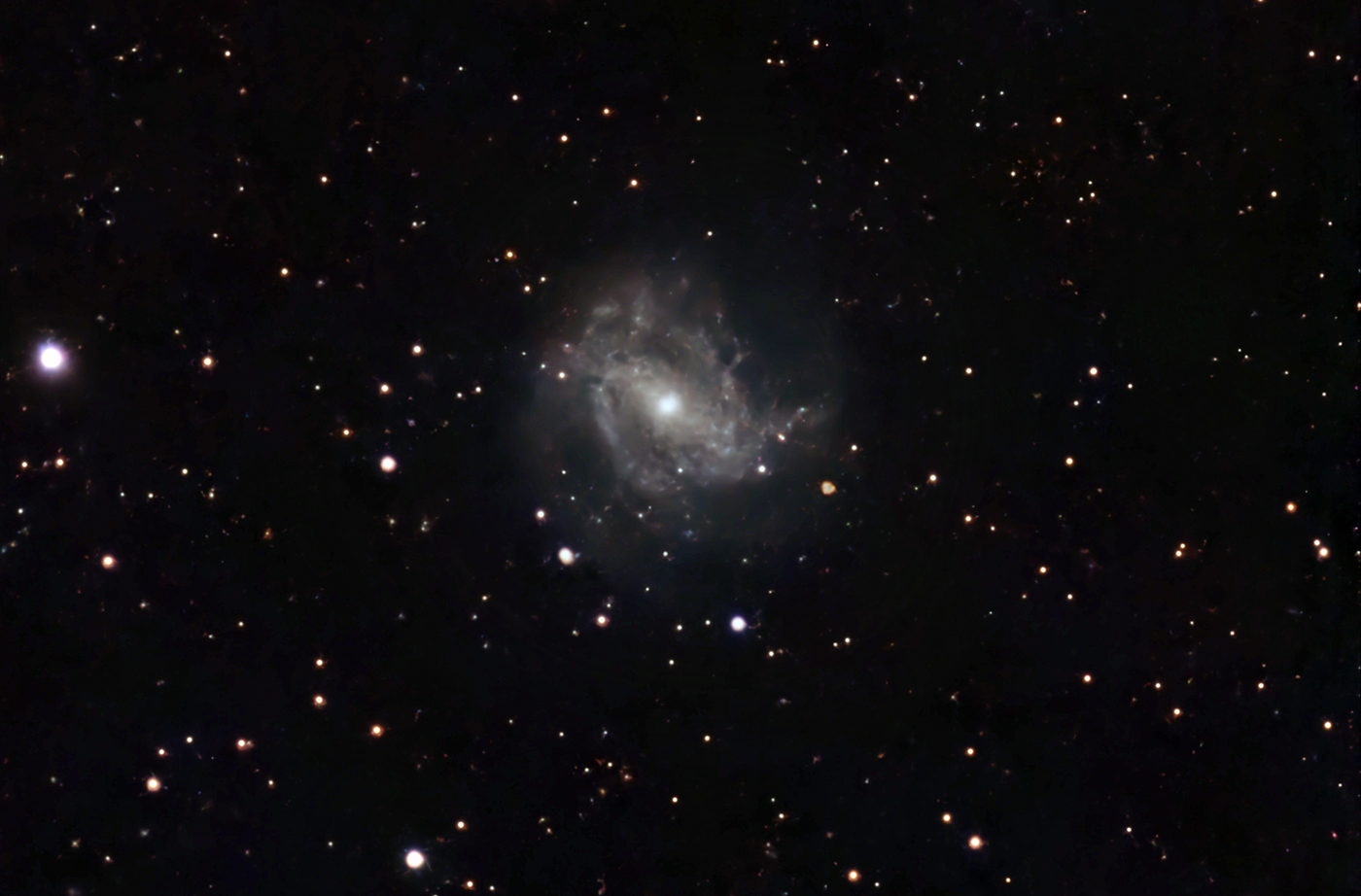 Barred Spiral Galaxy M83 in Hydra taken 05/12/26 with a Seestar S50 Smart Telescope