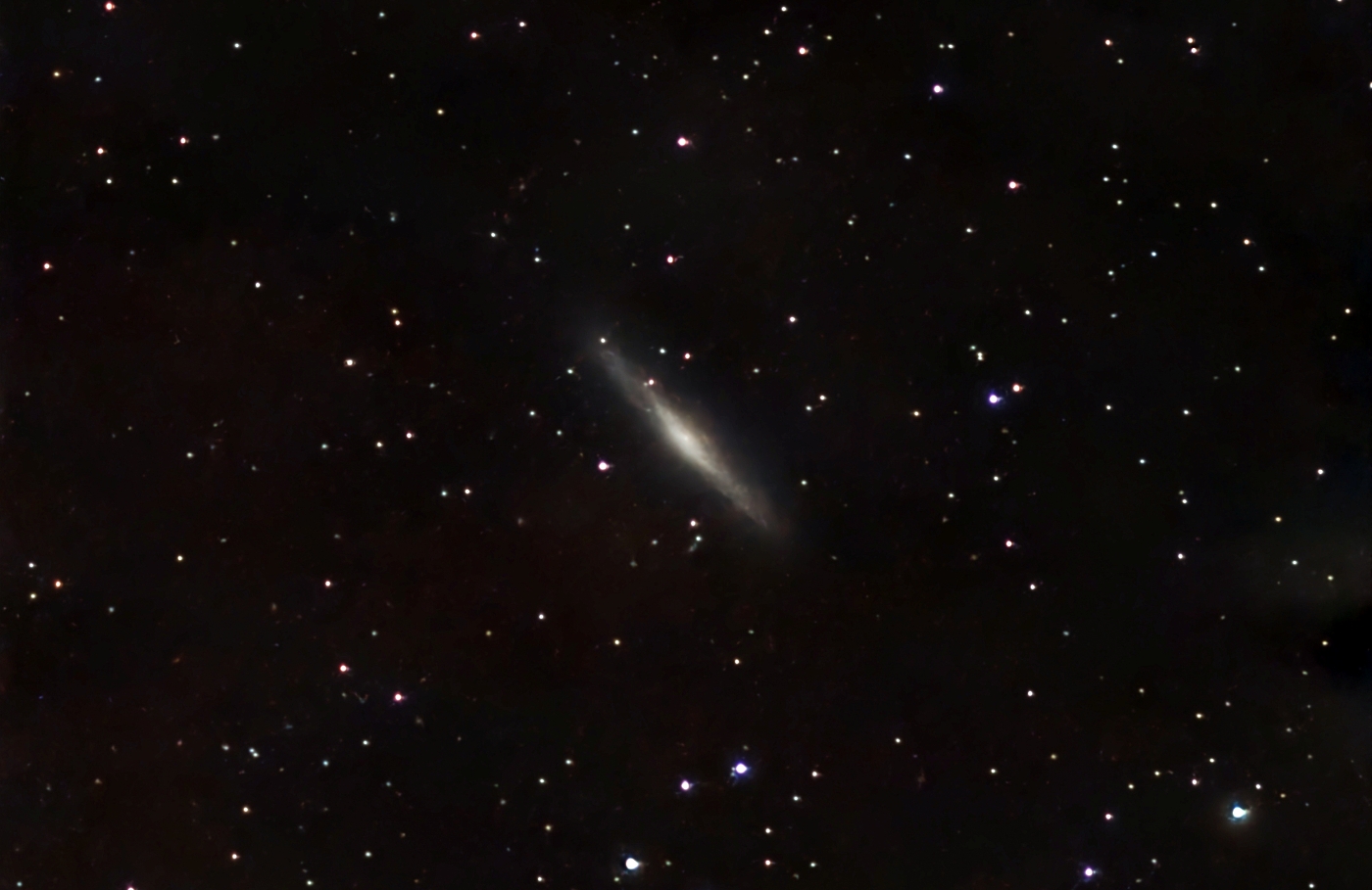 Spiral Galaxy NGC2683 in Lynx taken 03/28/26 with a Seestar S50 Pro Smart Telescope