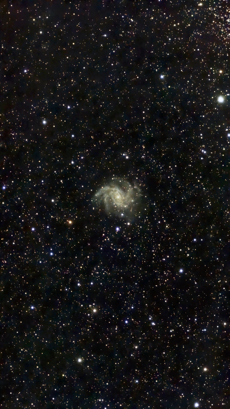 The Fireworks Spiral Galaxy NGC6946 taken 09/26/25 with a Seestar S50 Smart Telescope
