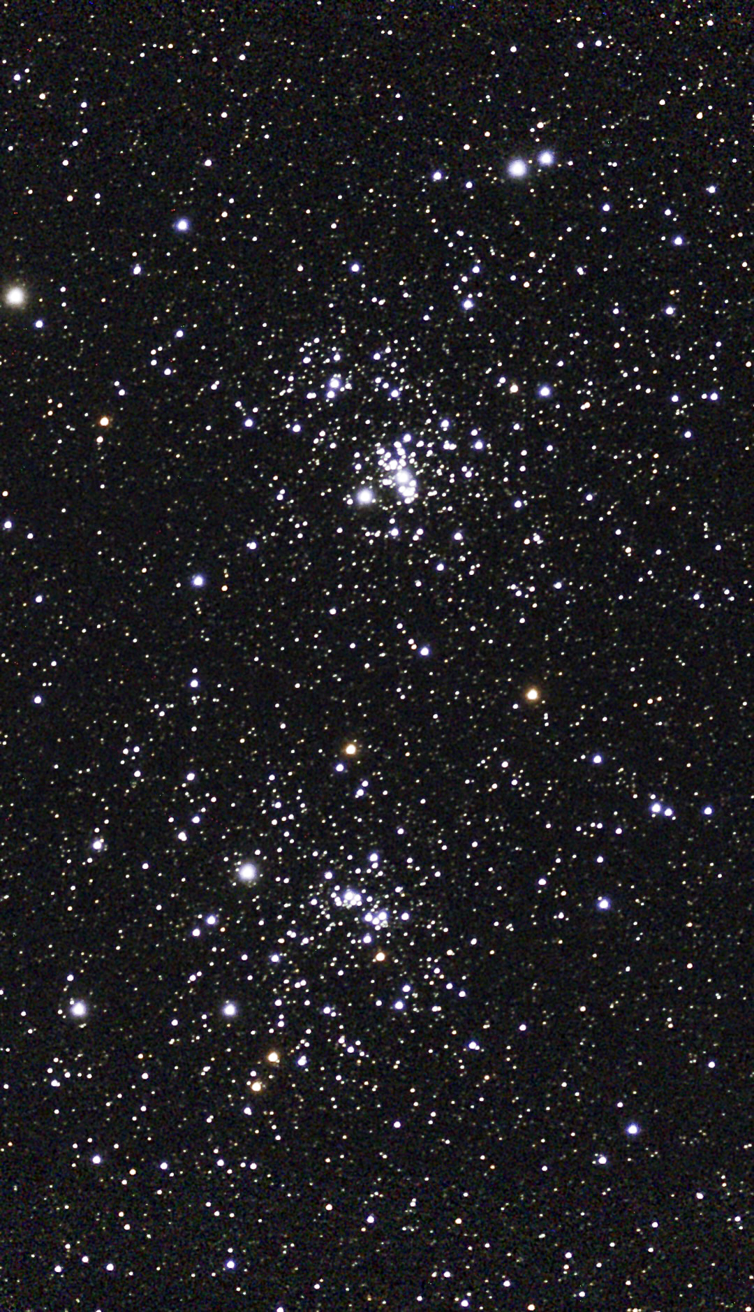 Double Cluster NGC869 and NGC884 taken 10/14/25 with a Seestar S50 smart telescope.