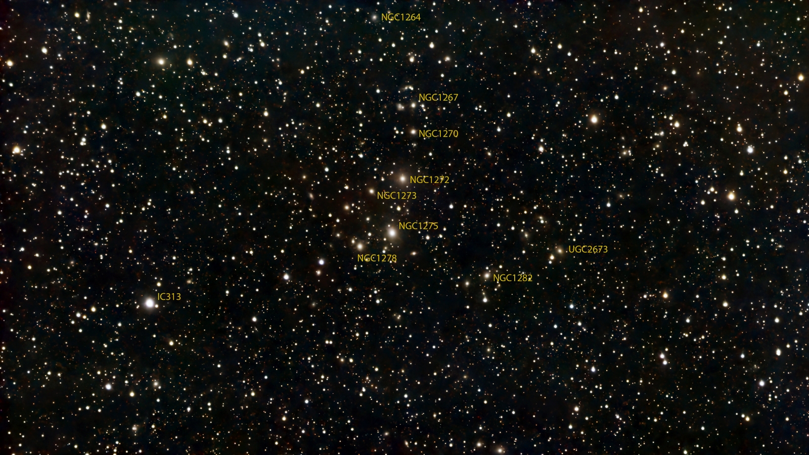 Perseus Galaxy Cluster taken 02/11/26 with a Seestar S50 Smart Telescope