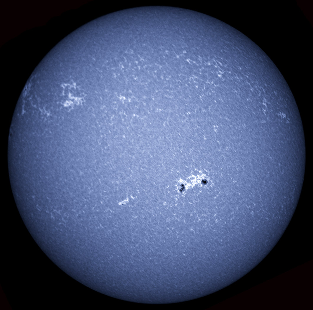 Solar Disk in CaK 02/12/2012
