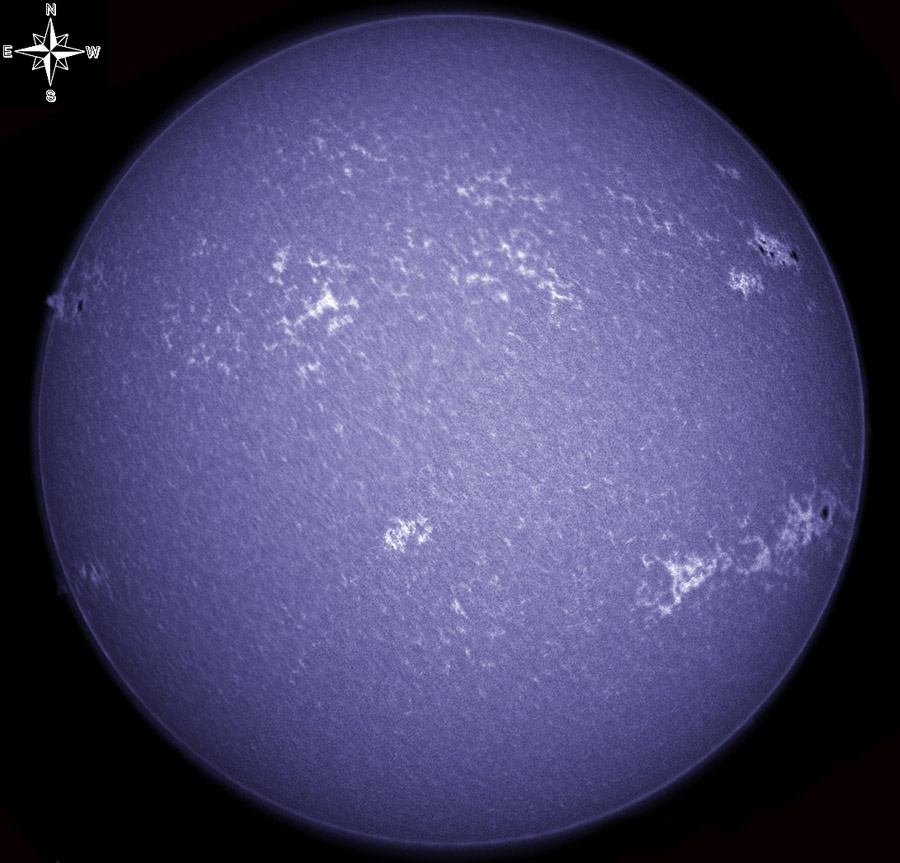 Solar Disk in CaK 04/29/2011