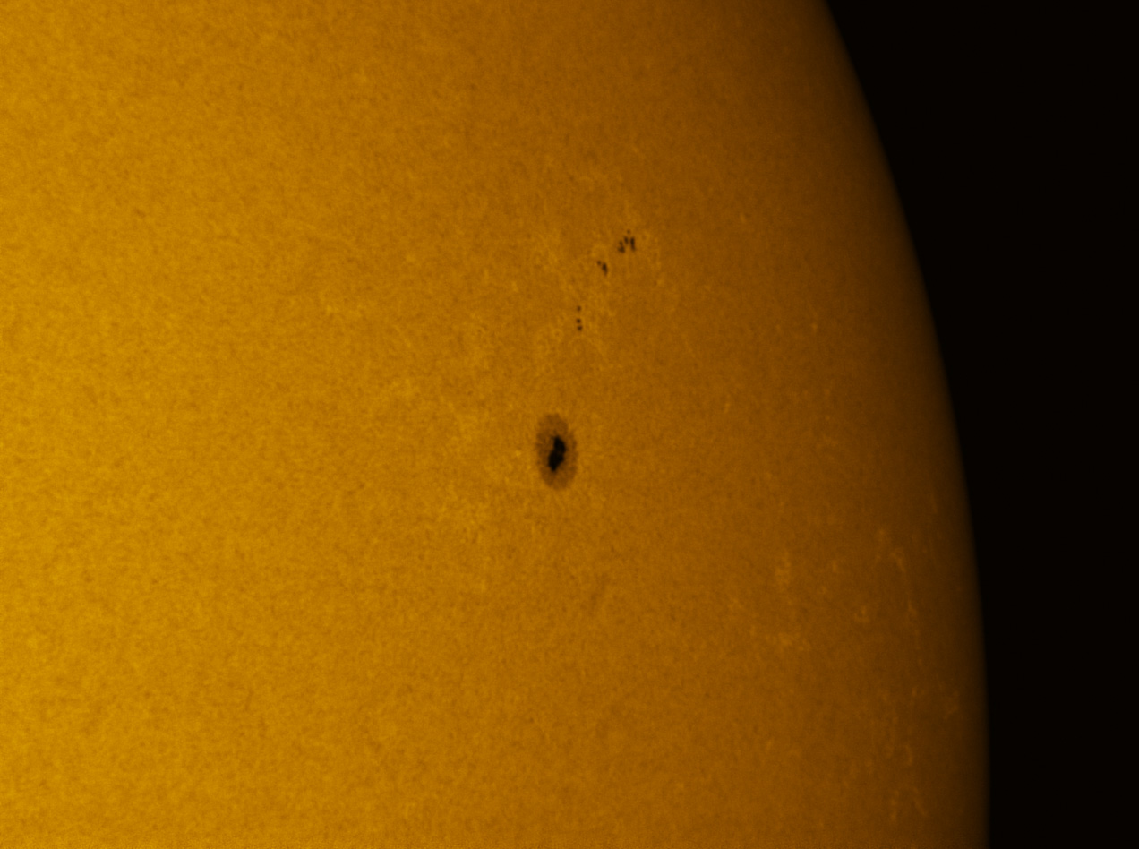 Sunspot 1486 in white light 05/27/2012