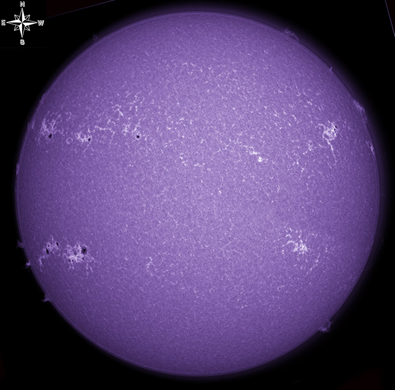 Solar Disk in CaK 05/30/2011