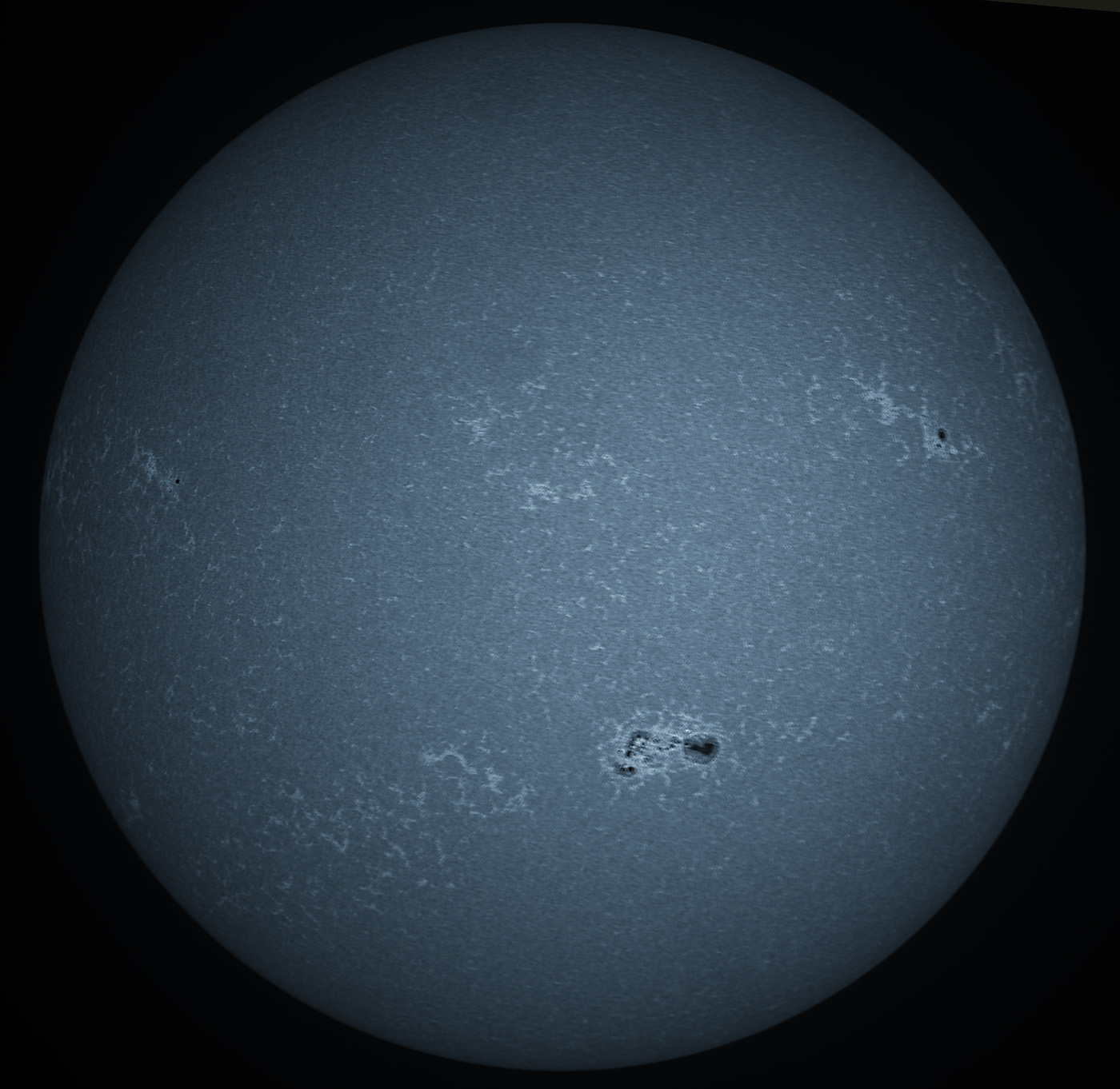 Solar Disk in CaK 08/08/2015