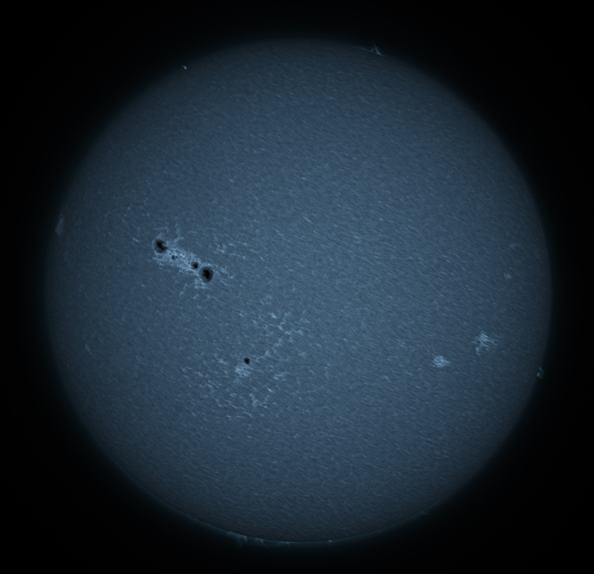 Solar disk in CaK 09/02/2017