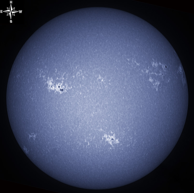 Solar Disk in CaK 09/03/2011
