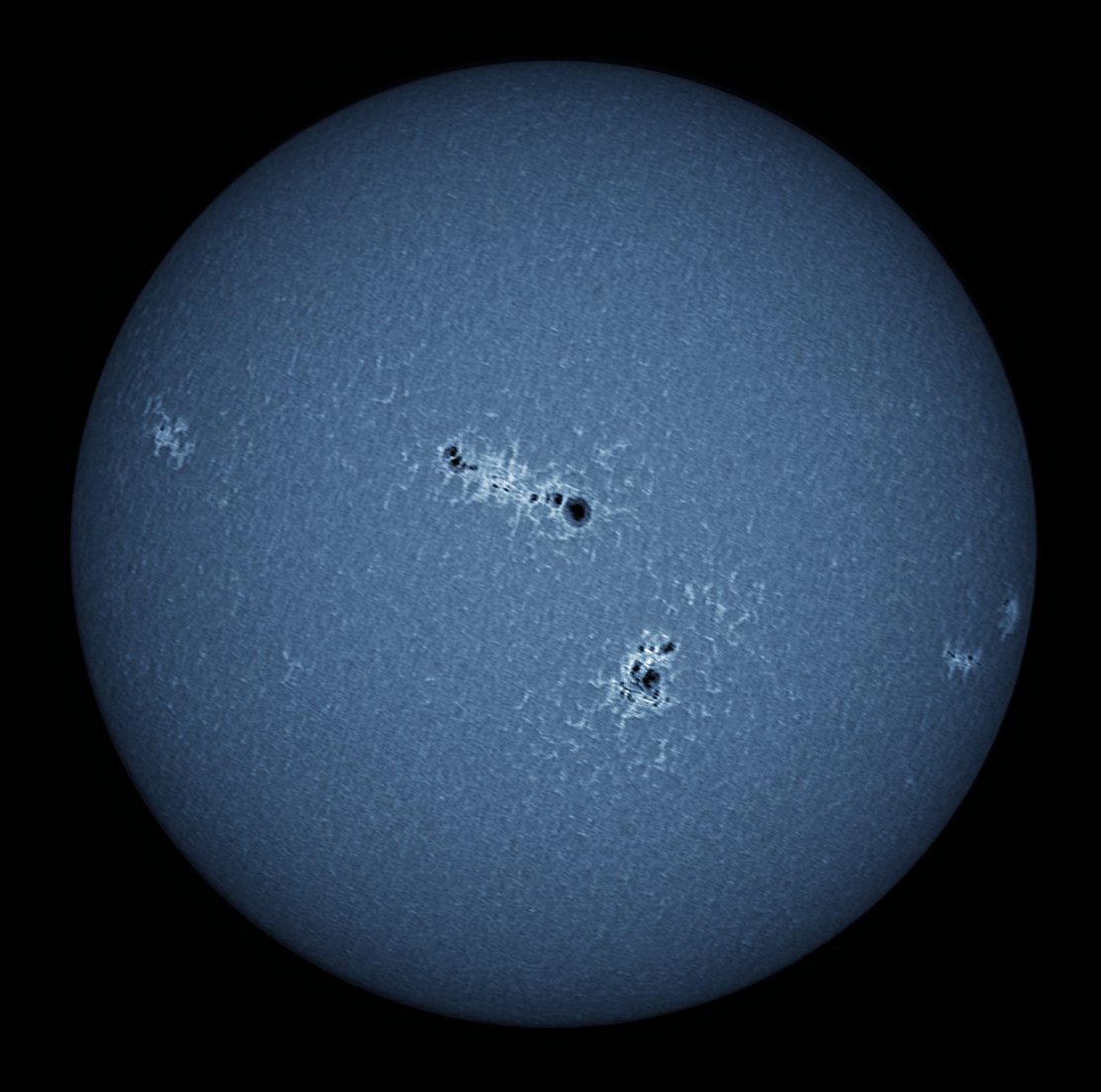Solar disk in CaK 09/04/2017