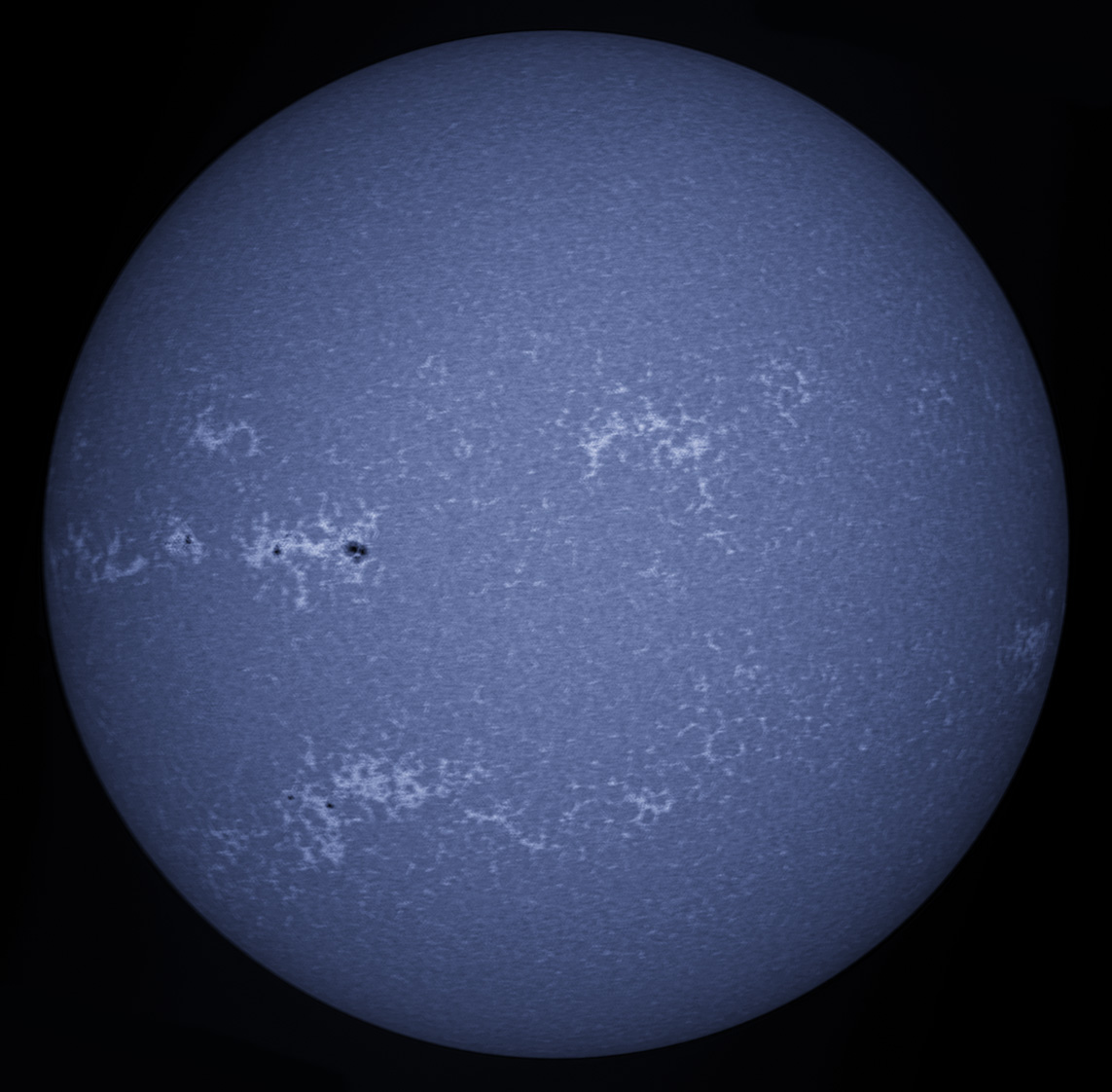 Solar Disk in CaK 09/22/2012