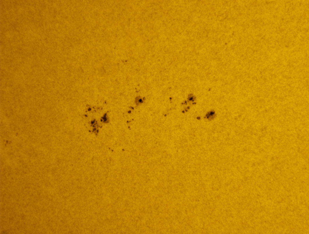 Sunspot 1324 in white light 10/22/2011