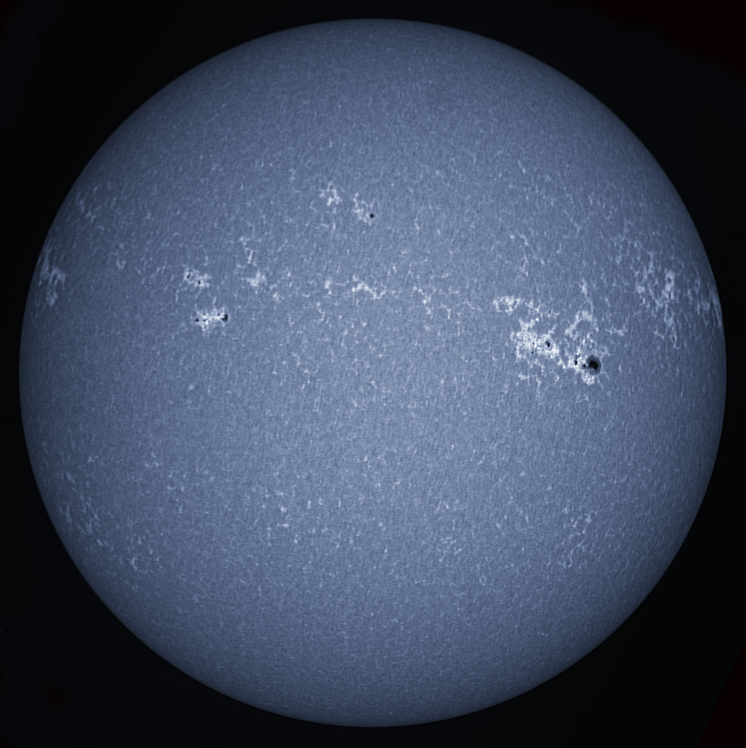 Solar Disk in CaK 10/30/2011