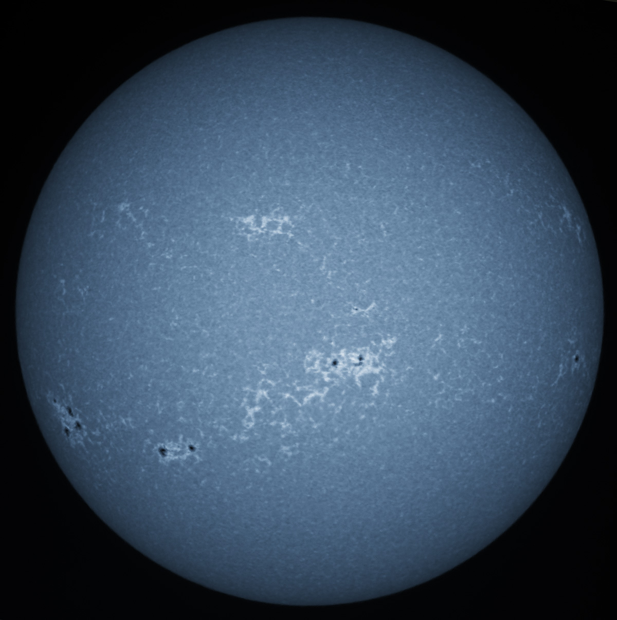 Solar Disk in CaK 11/28/2013