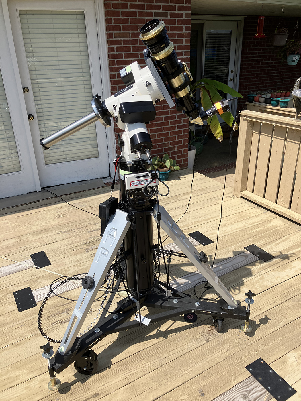 Coronado SM70 III DS on Astrophysics Mach2GTO mount