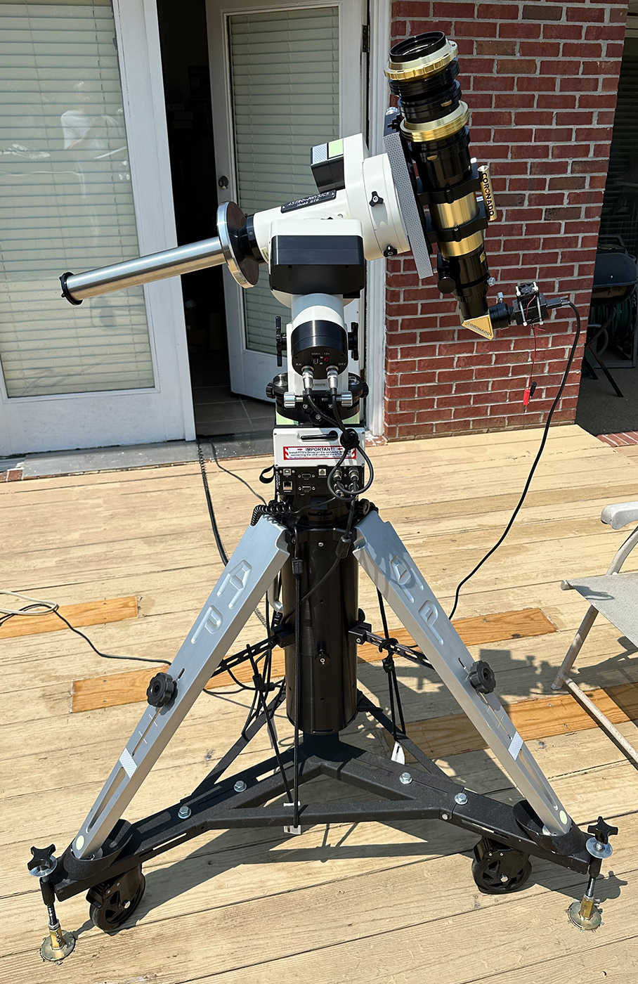 Coronado SM70 III DS and Astro-Physics Mach2GTO mount