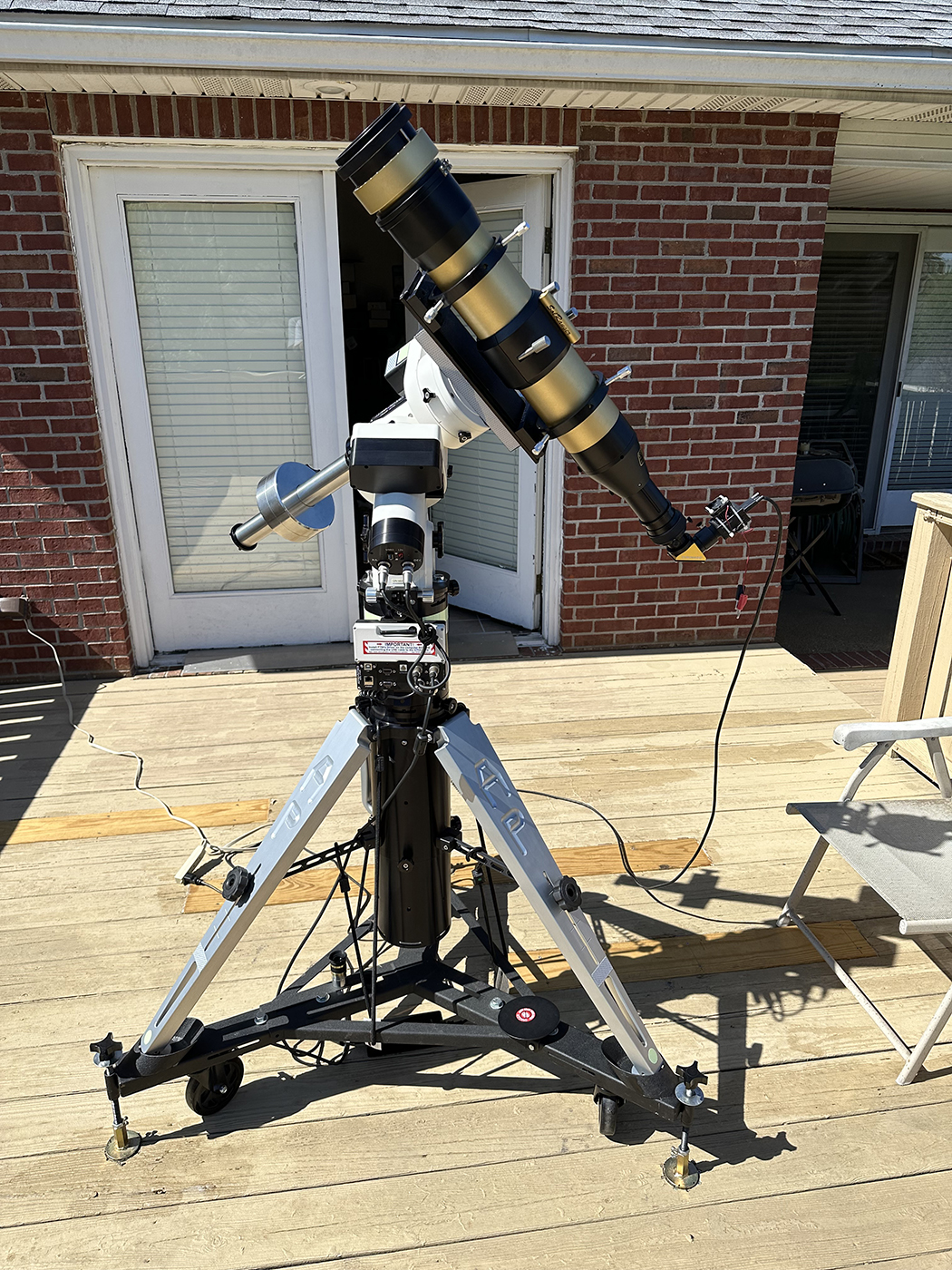 Solarmax II 90 scope on my Astro-Physics Mach2GTO mount