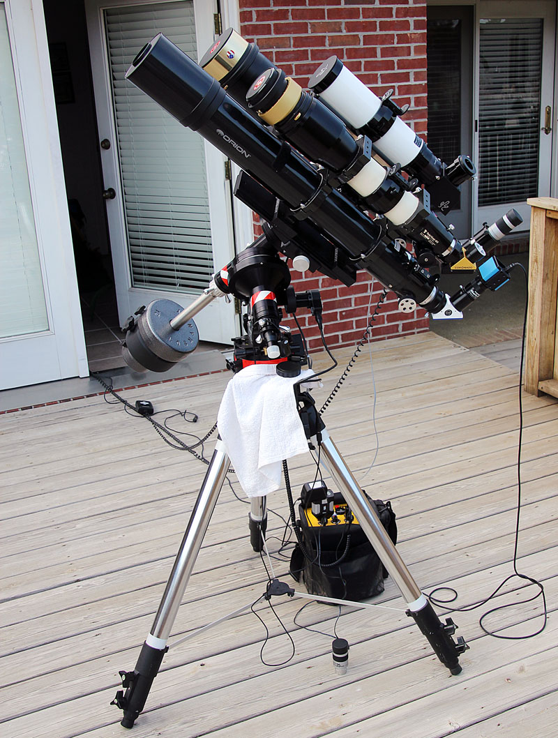 Transit Of Venus Imaging Telescope Setup 05/27/2012