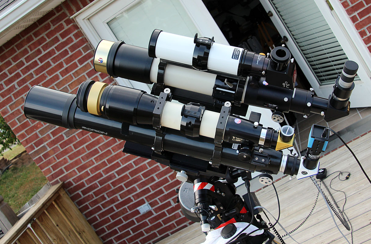Transit Of Venus Imaging Telescope Setup 05/27/2012