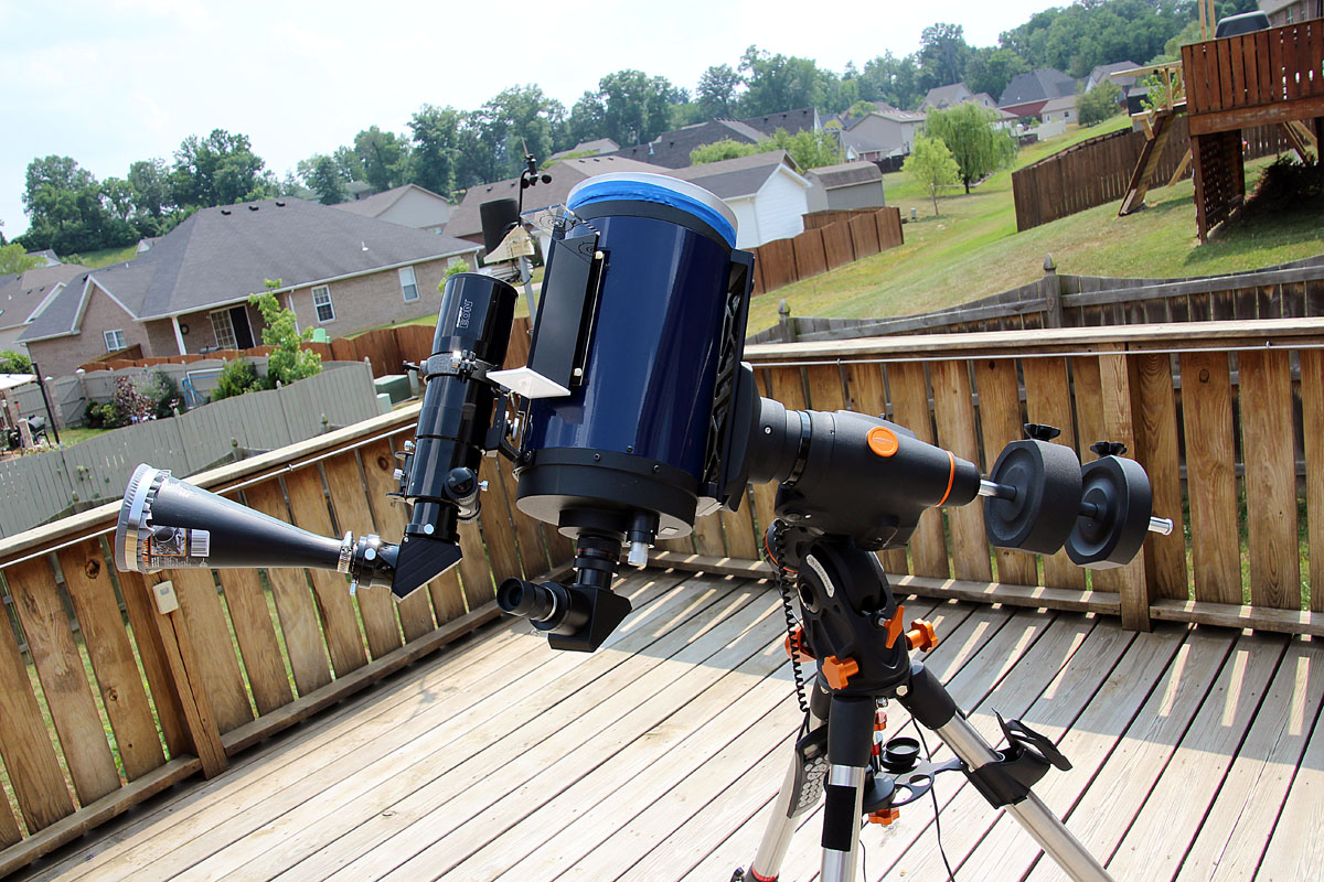 Transit Of Venus Visual Telescope Setup 05/28/2012