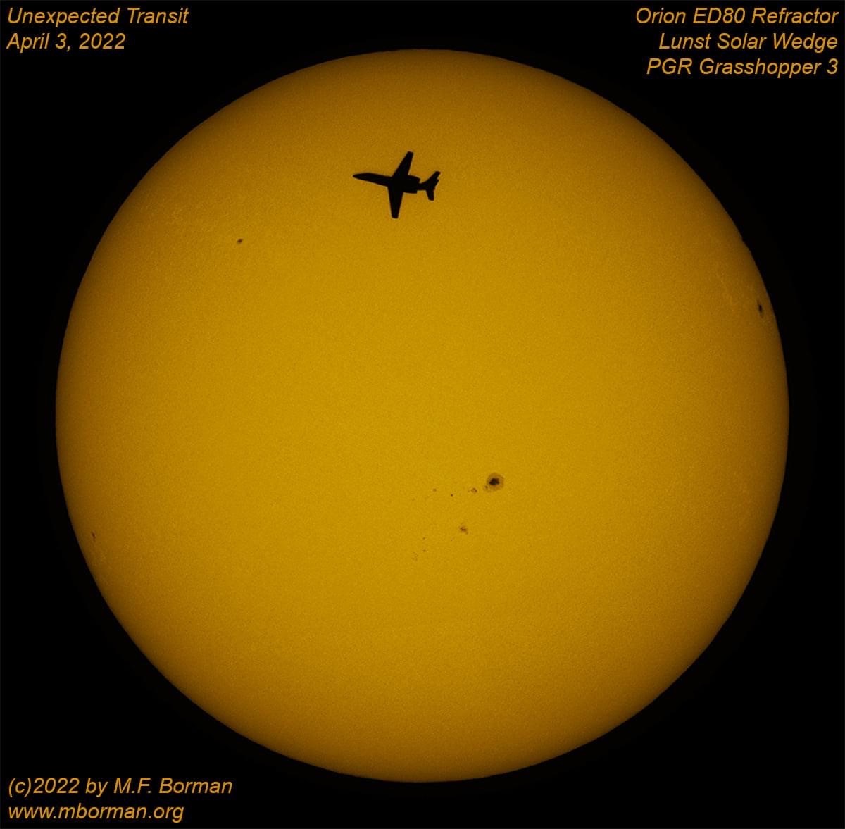 Lear Jet Transit! 04/03/2022